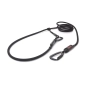 Preview: EASYLONG Hundeleine TWIST - M - 2m - schwarz